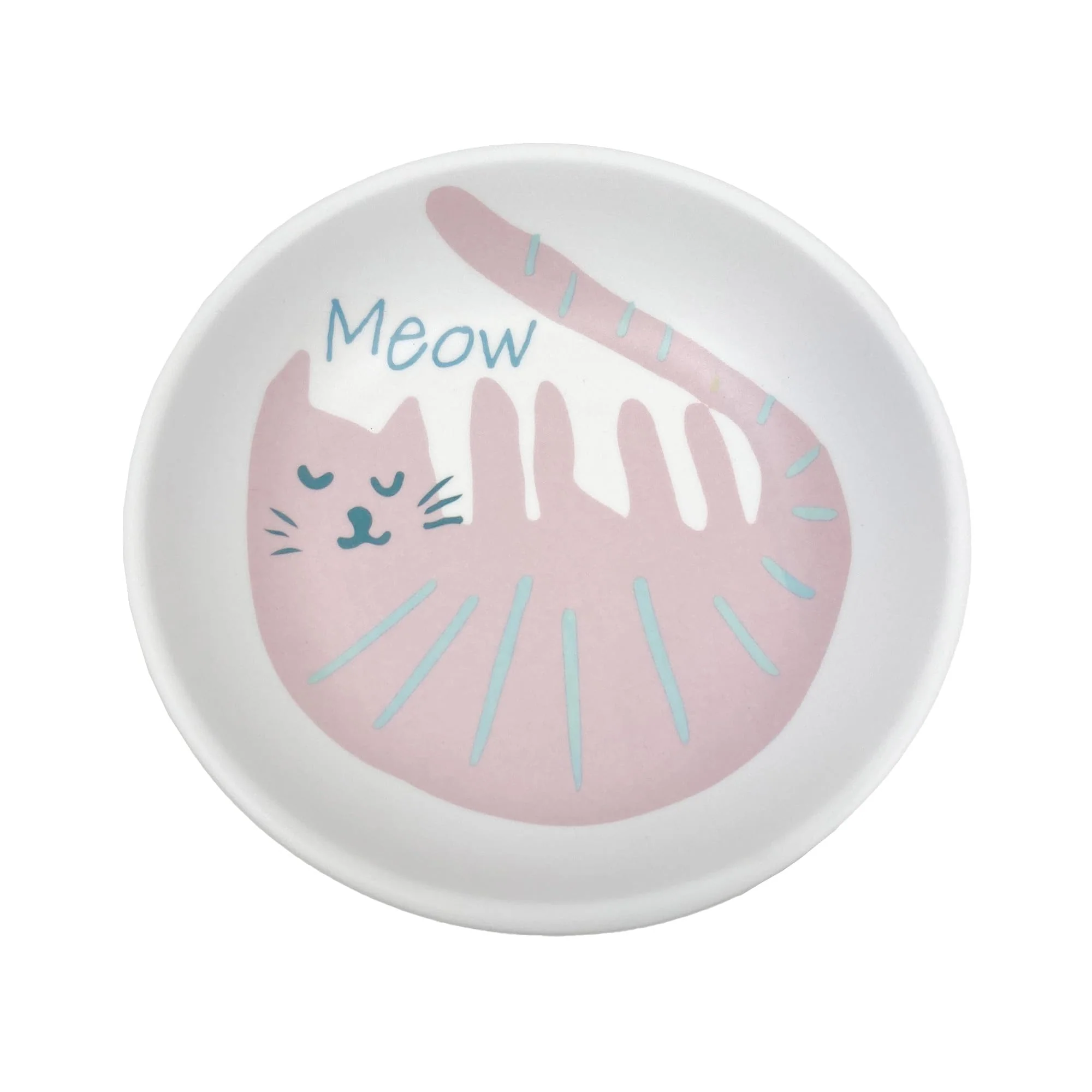 Bowl Saucer Cattitude Carrara Marble - Image 3