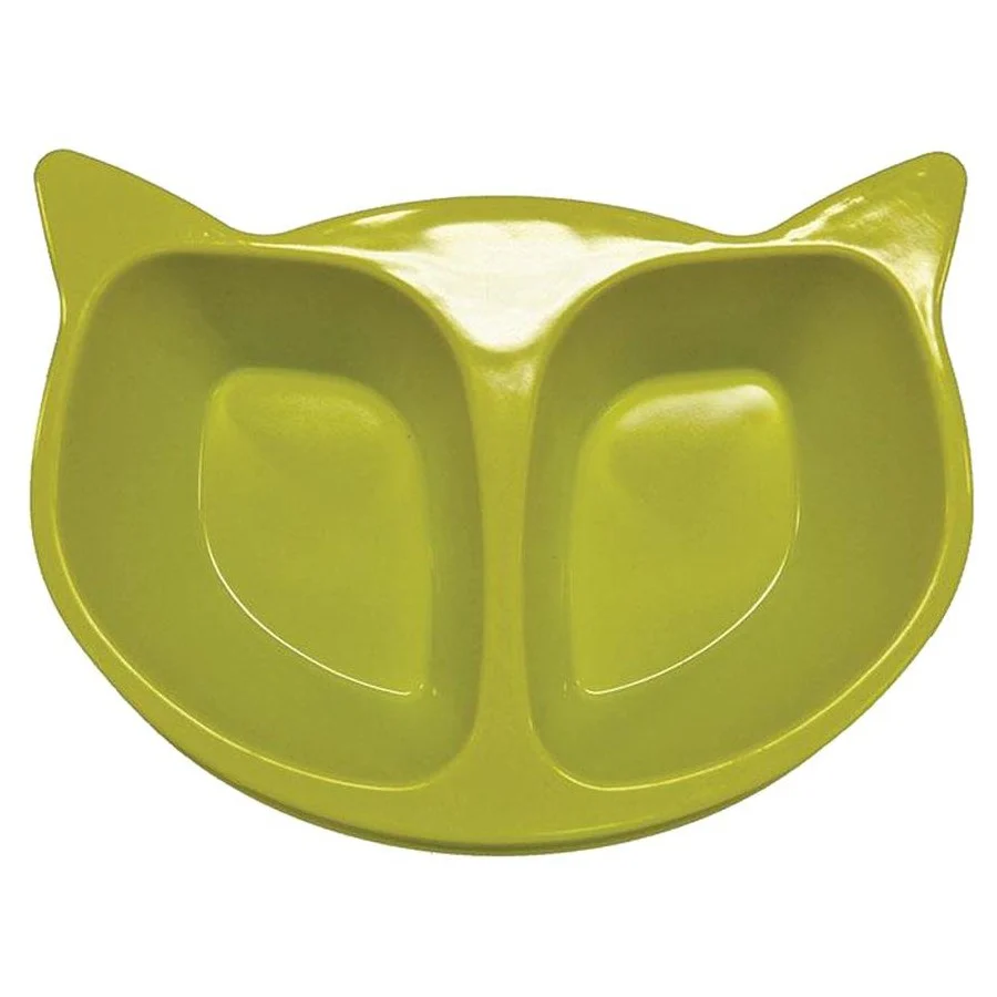 Bowl Scream Cat Face Double Bowl - Blue - Image 5