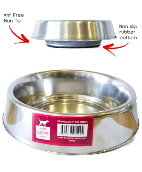 Bowl Stainless Steel Ant Free 16oz - Image 4