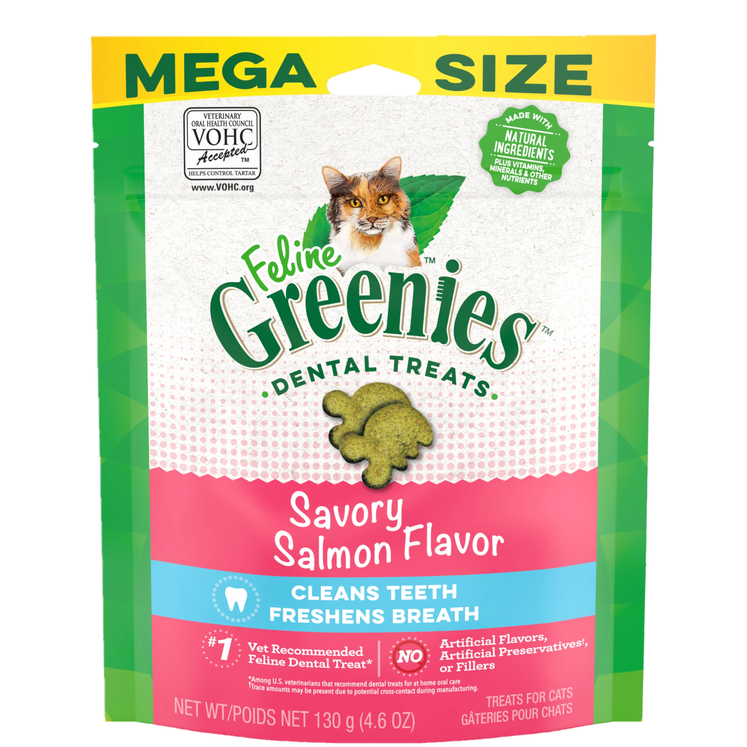 Greenies Treat 130g - Savoury Salmon