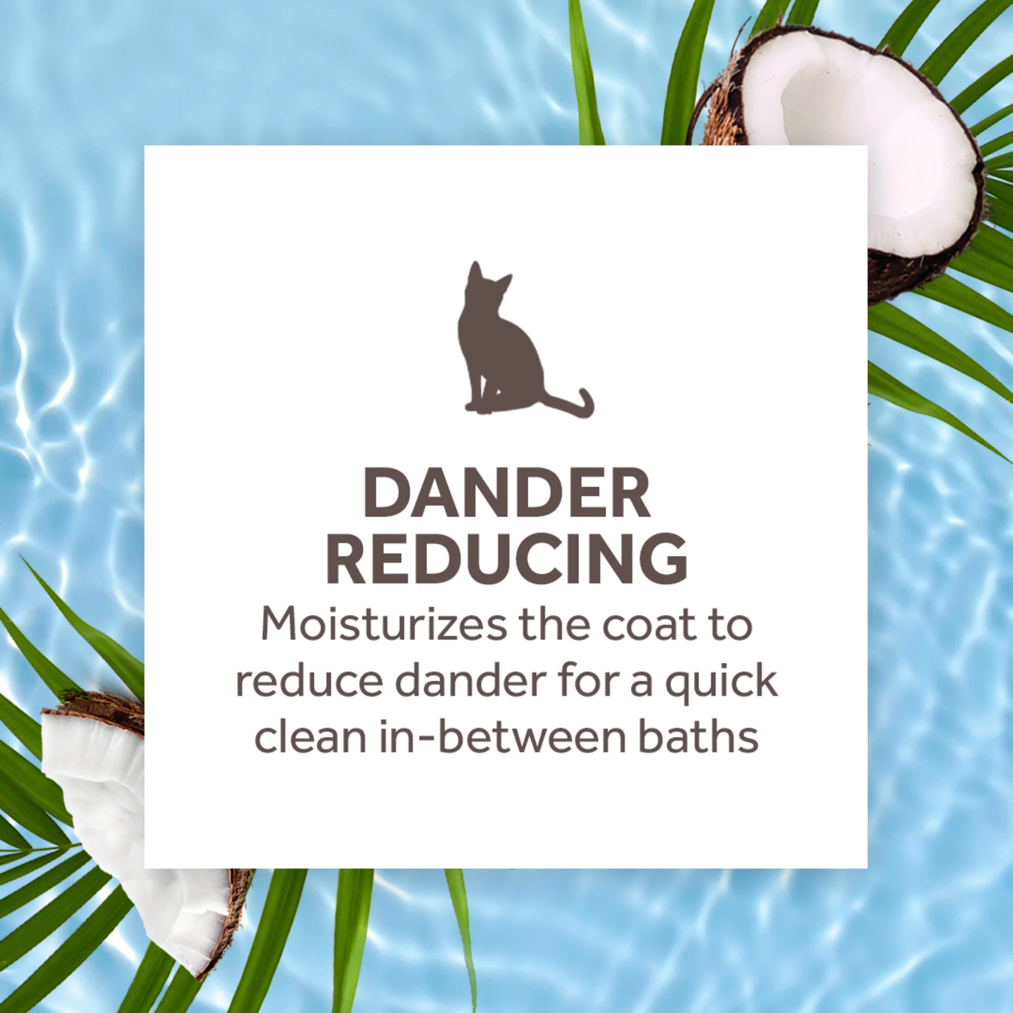 Tropiclean Waterless Cat Shampoo 220ml - Aqua De Coco - Image 2